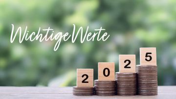 Wichtige Werte 2025