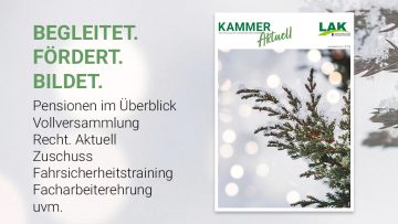 Kammer aktuell Dezember 2025